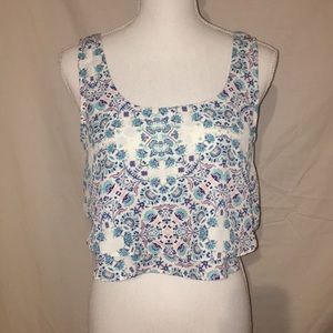 Flowey Printed Crop Top